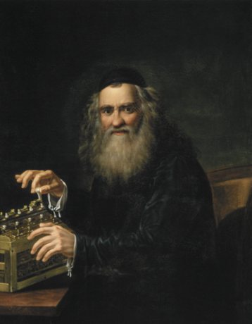 Portrait of Abraham Stern by Jan Antoni Blank