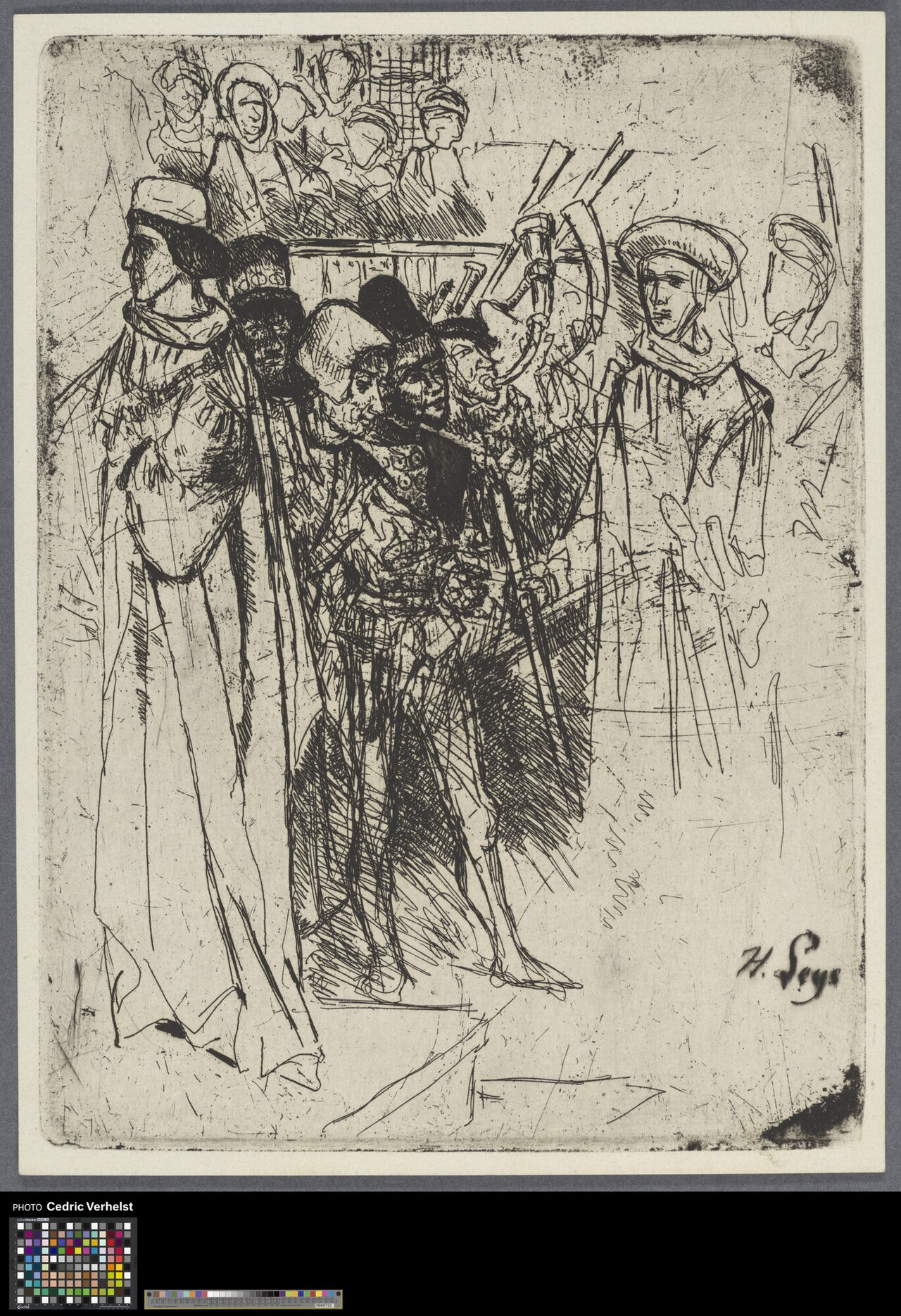 Institution of the Golden Fleece by Jan August Hendrik Leys