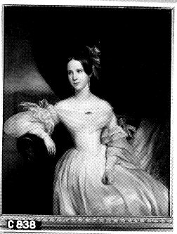 Portrait of Willemine Aletta Johanna van Boetzelaer (1817-1898) by Jan Baptist van der Hulst