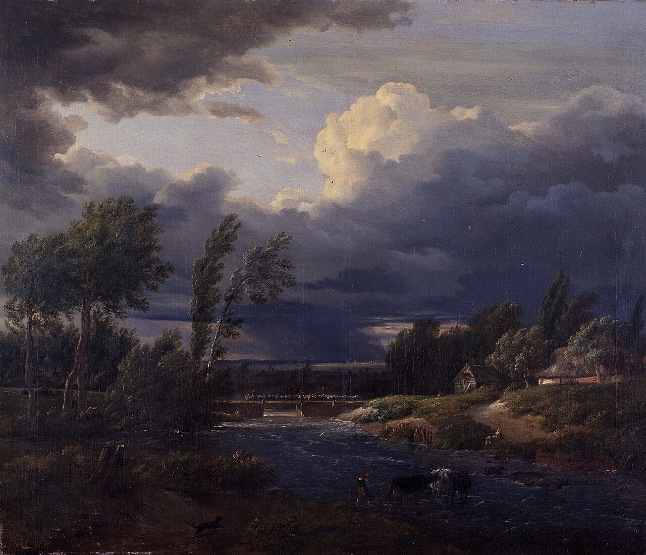 The Approaching Storm by Jan Baptiste de Jonghe