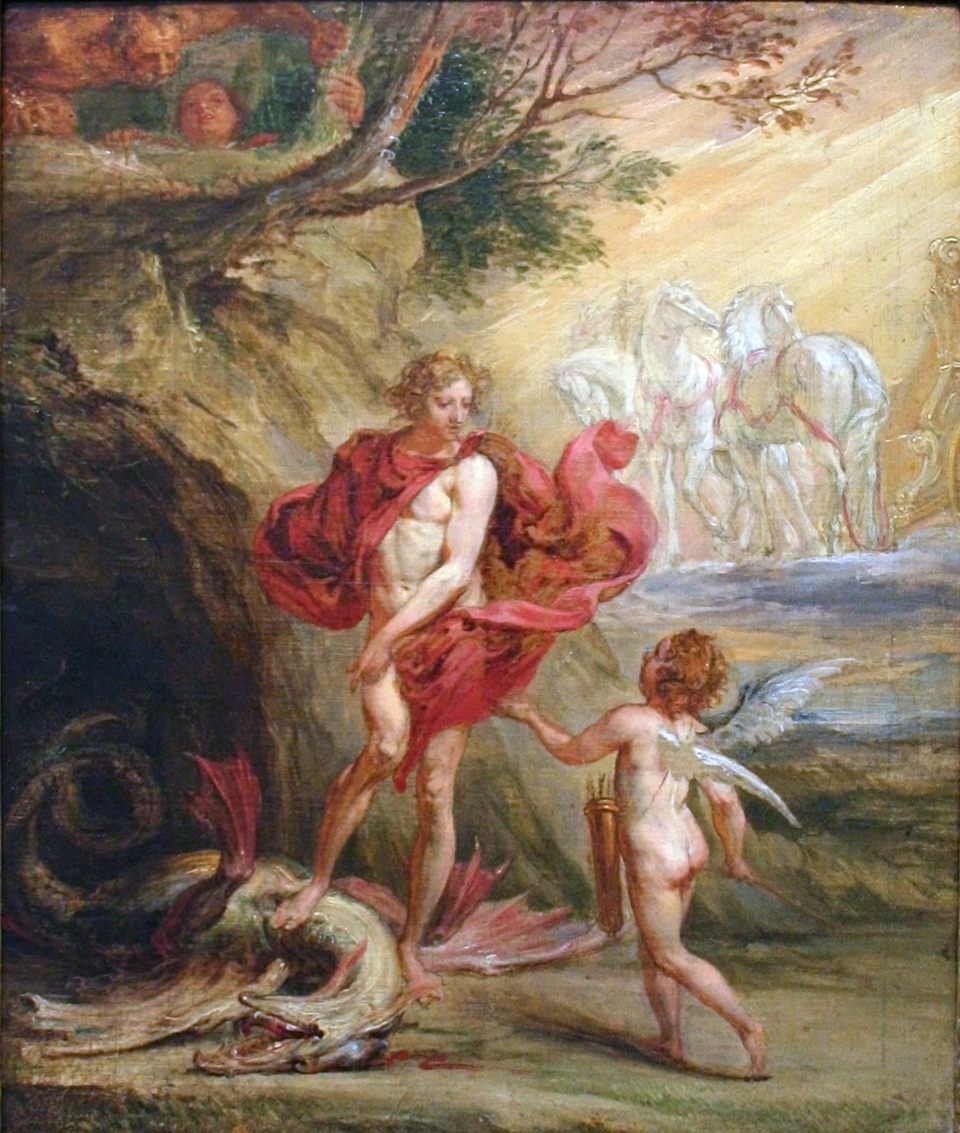 Apollo and Python by Jan Boeckhorst