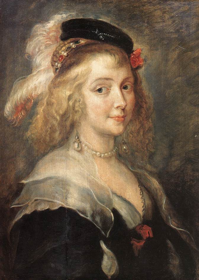 Portrait of Helena Fourment by Jan Boeckhorst