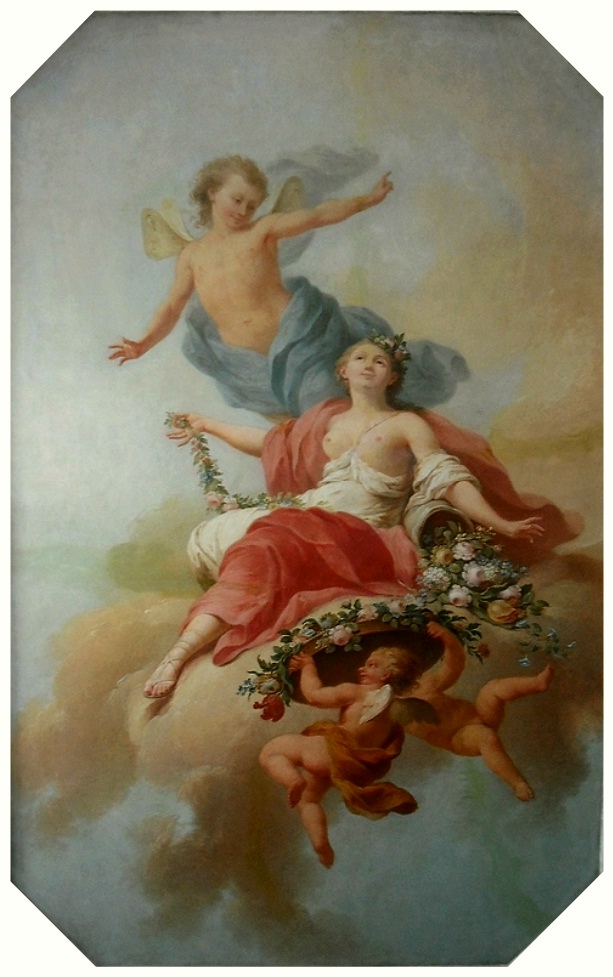 Zephyr and Flora. by Jan Bogumi Plersz
