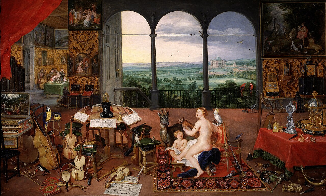 The Five Senses in Five Paintings by Jan Brueghel the Elder
