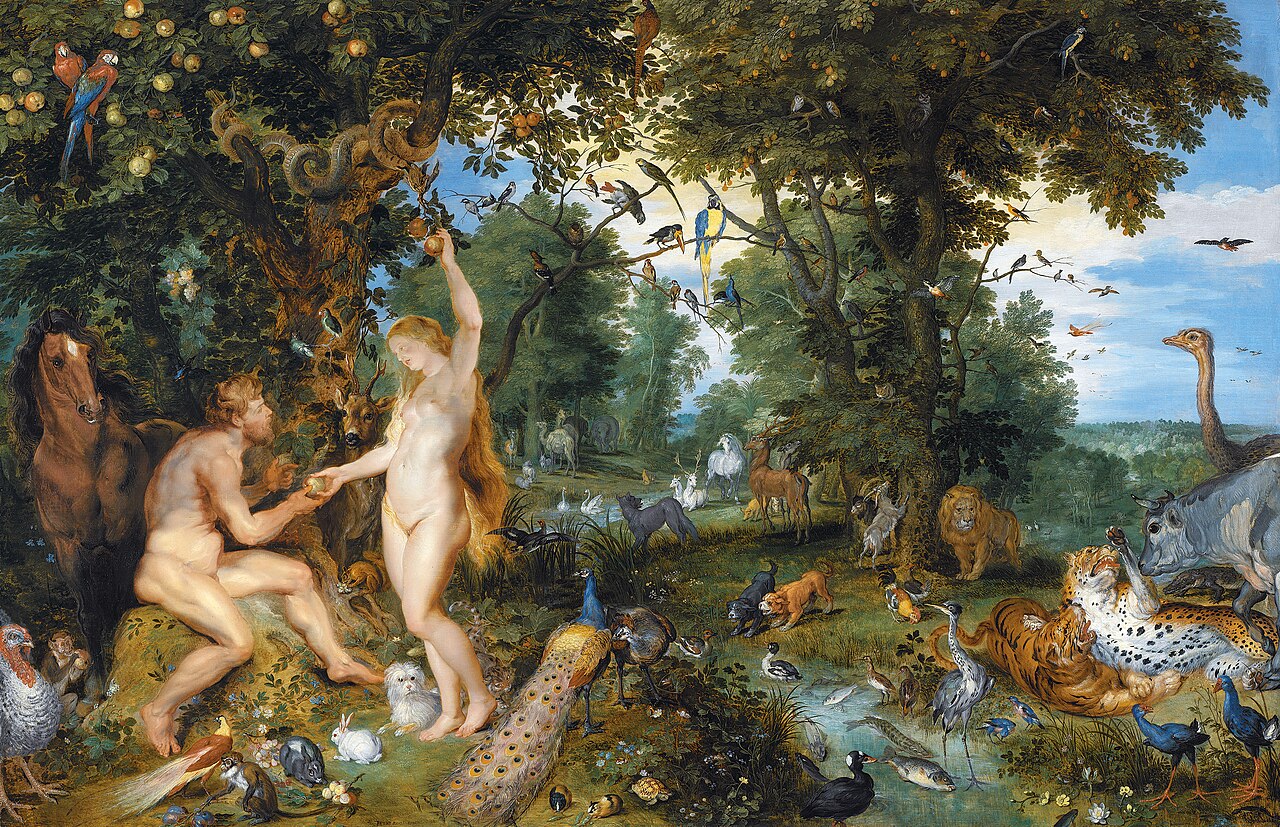 The Garden of Eden with the Fall of Man by Jan Brueghel the Elder