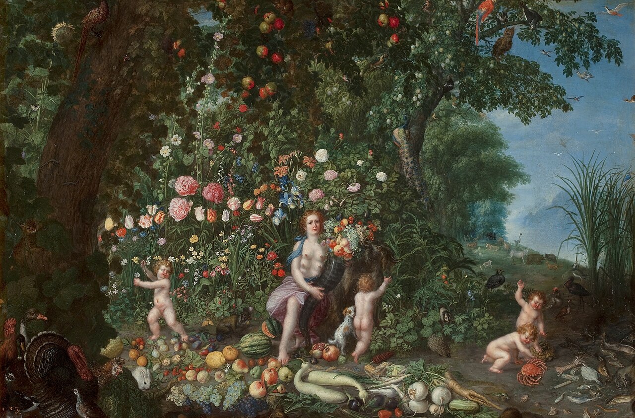 Allegory of Abundance by Jan Brueghel the Younger