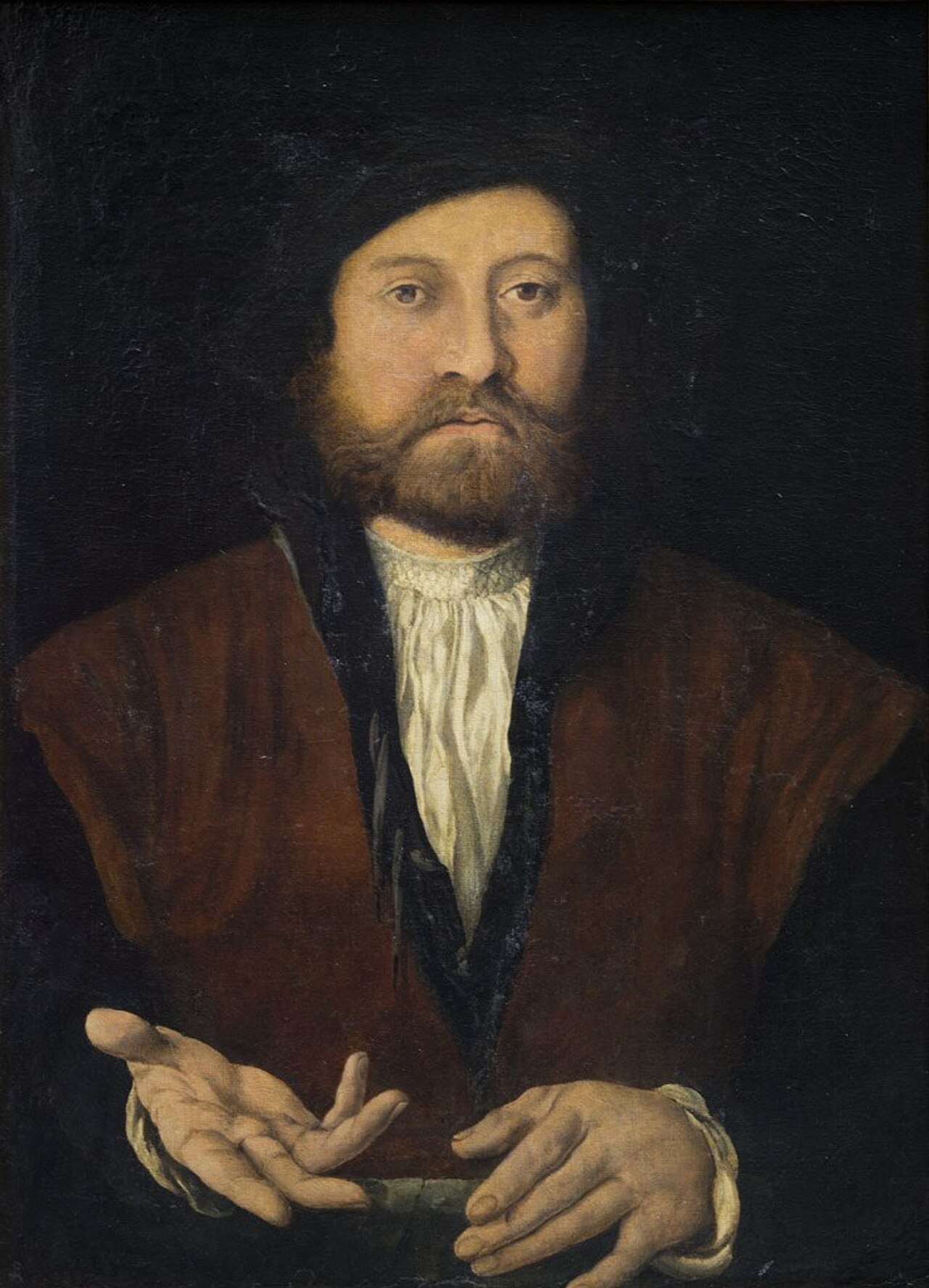 Portrait of a Man by Jan Cornelisz Vermeyen
