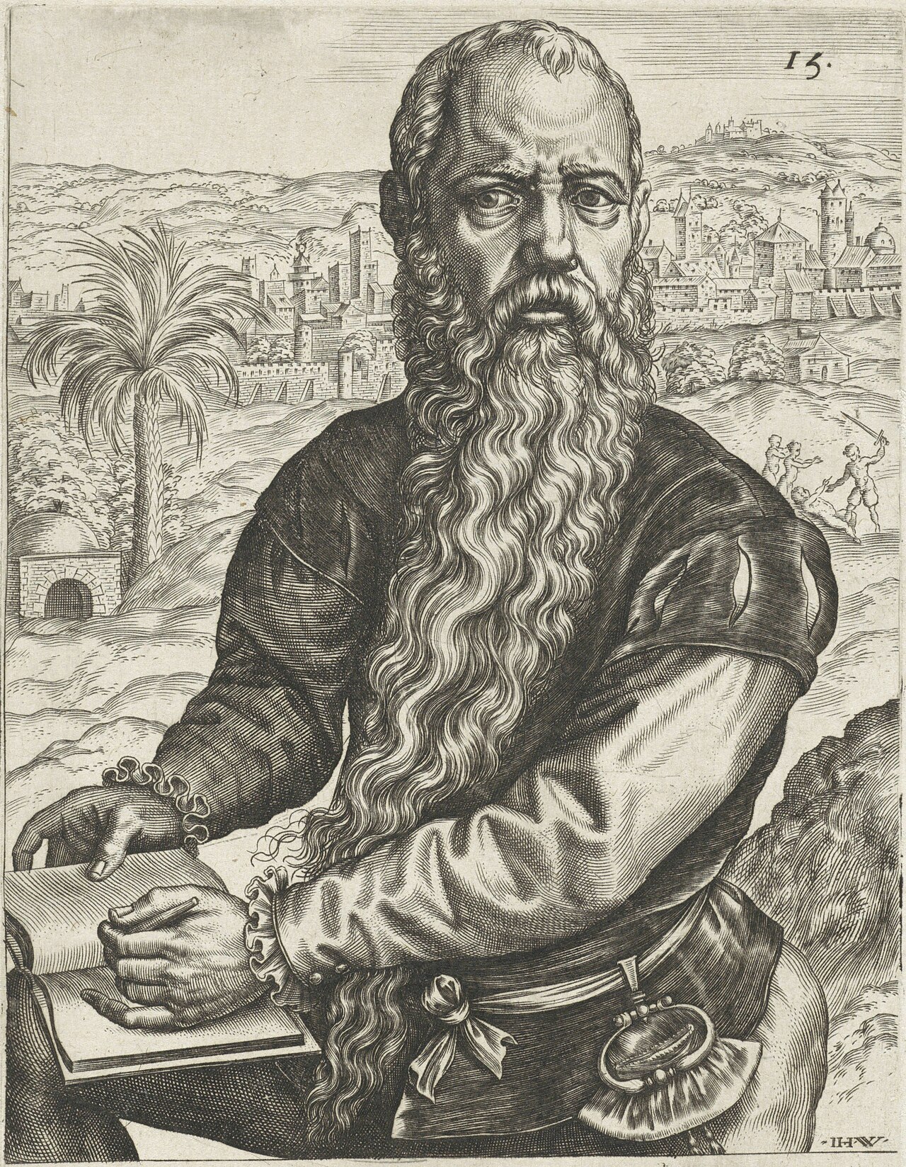 Portrait of Jan Cornelisz Vermeyen