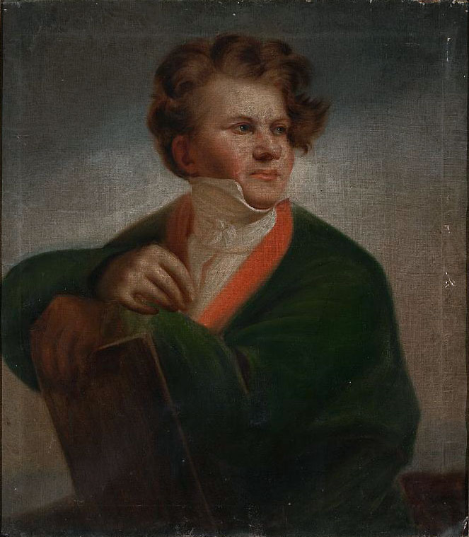 Self-portrait by Jan Damel