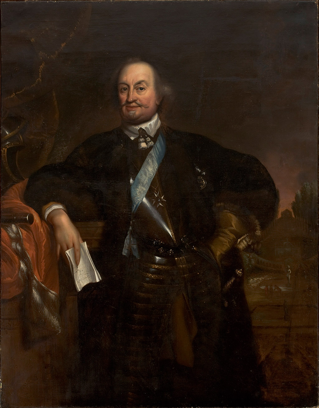 Portrait of Prince Johan Maurits van Nassau-Siegen by Jan de Baen