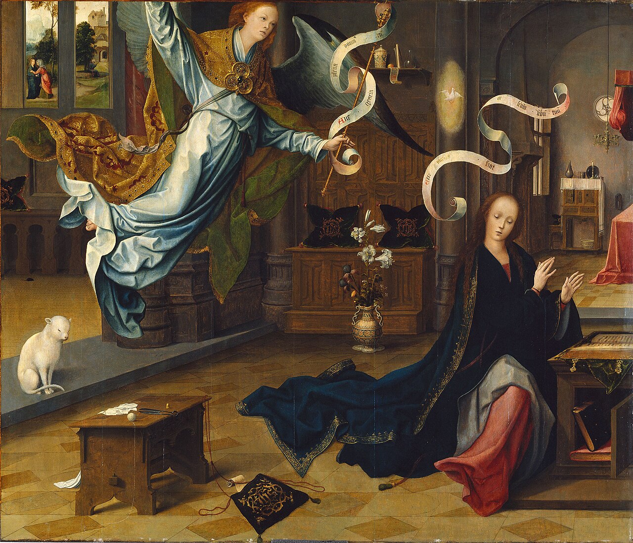 The Annunciation by Jan de Beer