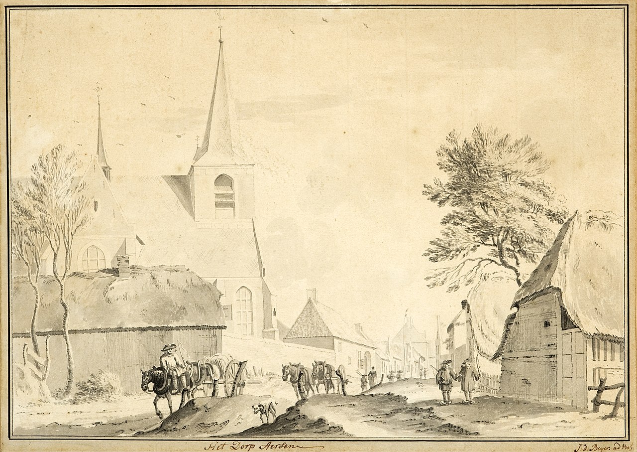 View of Arcen by Jan de Beijer