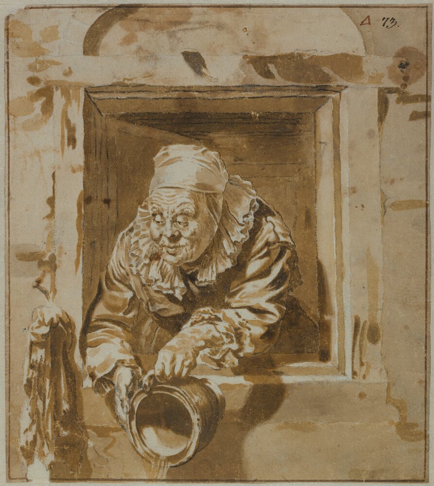 The Old Hag by Jan de Bisschop