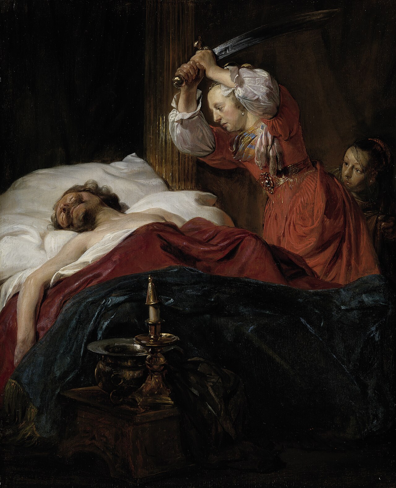 Judith en Holofernes by Jan de Bray