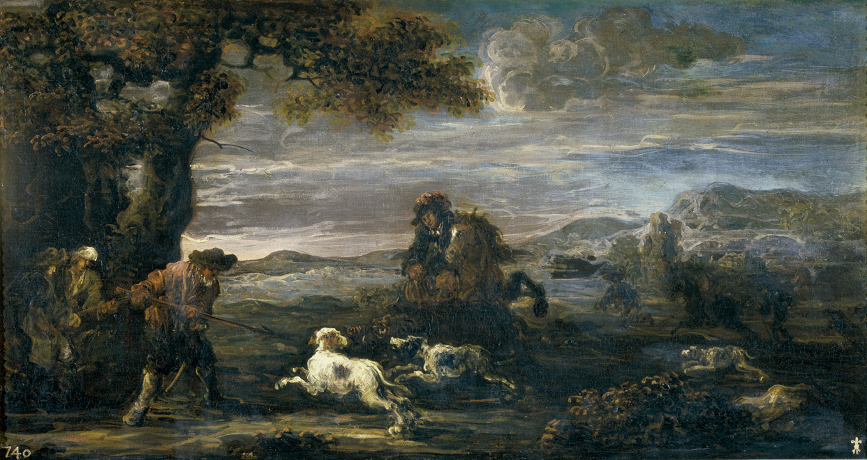 Boar Hunt by Jan de Momper