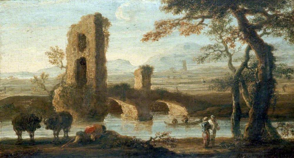 Ruined Keep by Jan de Momper
