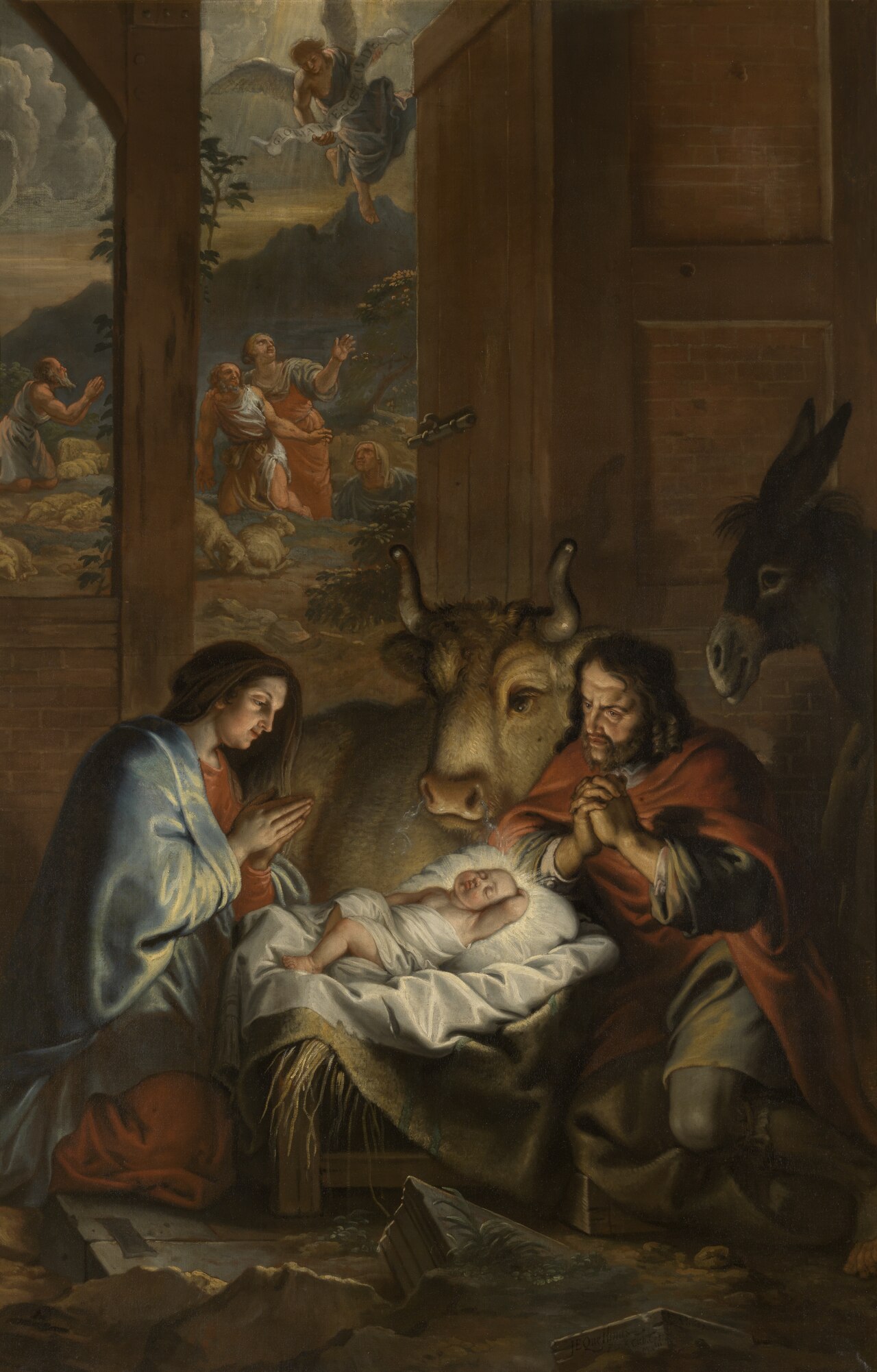 The Nativity by Jan Erasmus Quellinus