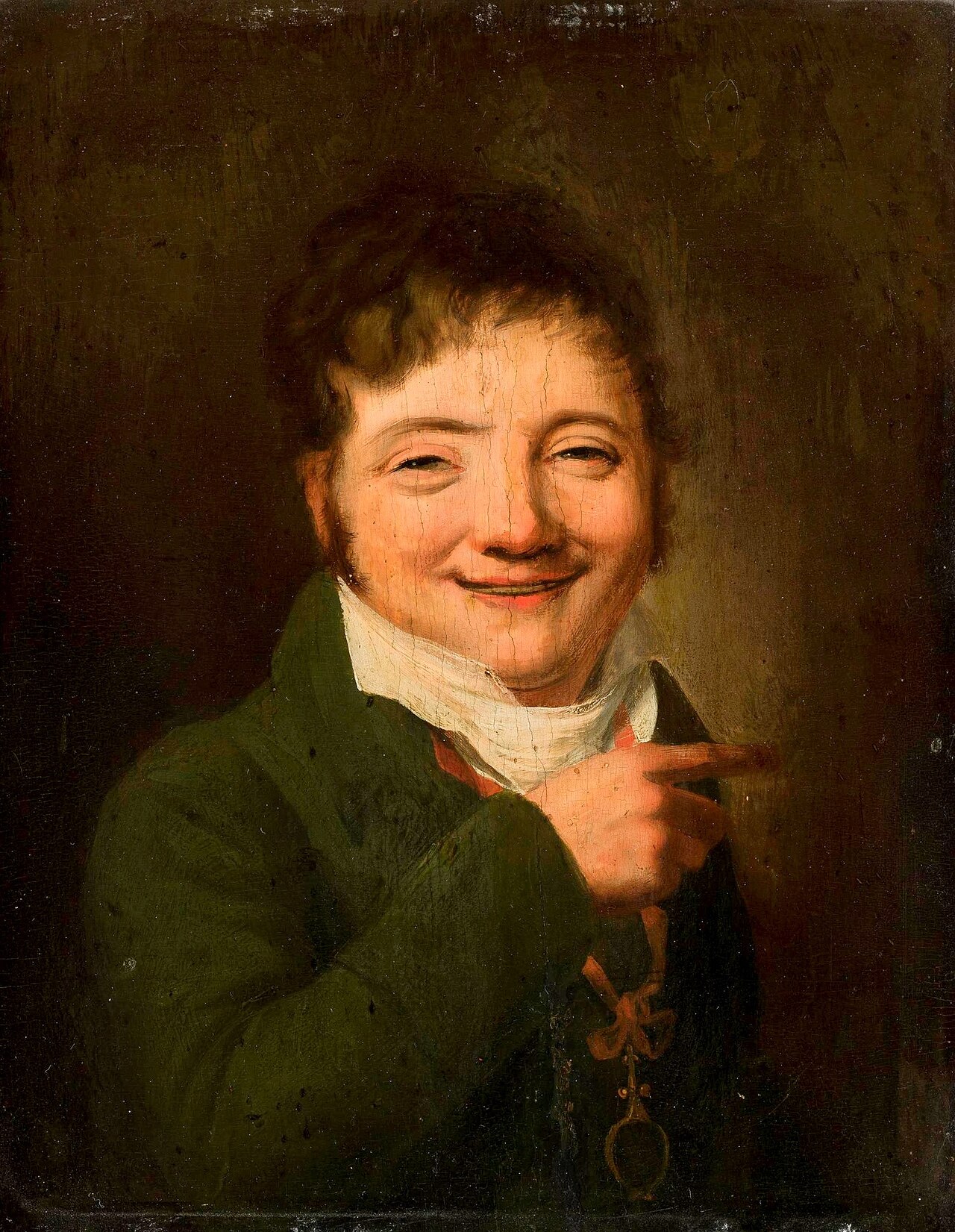 Portrait of Alojzy Gonzaga Fortunat Żółkowski by Jan Feliks Piwarski