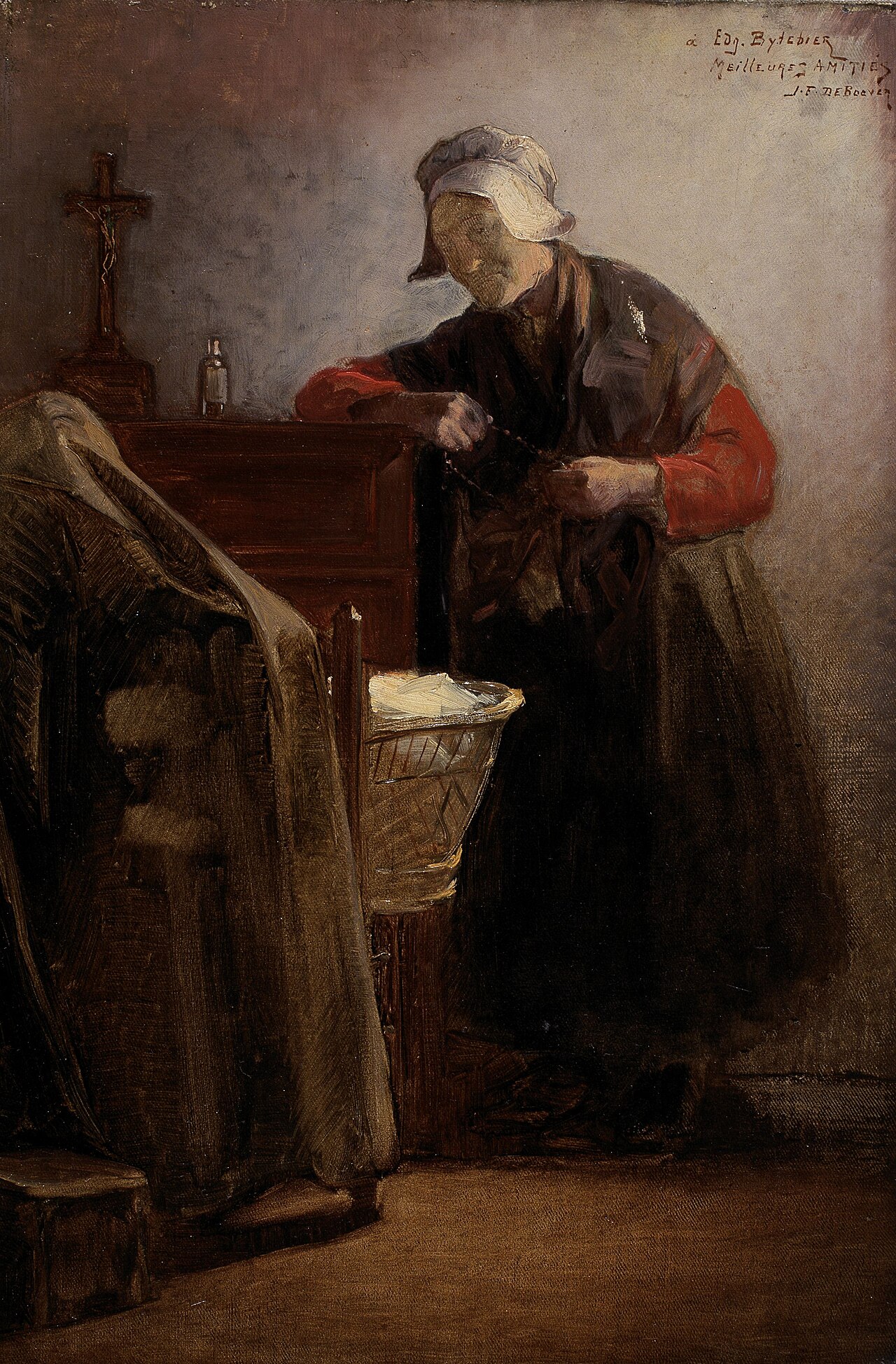 By the Cradle by Jan Frans De Boever