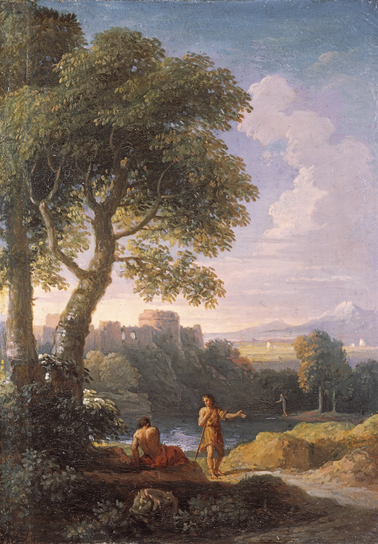 Landscape of the Roman "Compagna" by Jan Frans van Bloemen