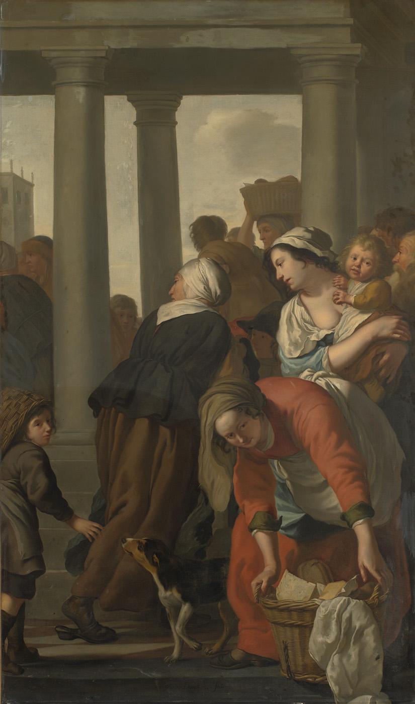 Distribution of food by Jan Gerritsz van Bronckhorst