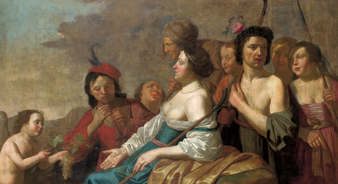 The Wine festival (Allegory of the Autumn). by Jan Gerritsz van Bronckhorst