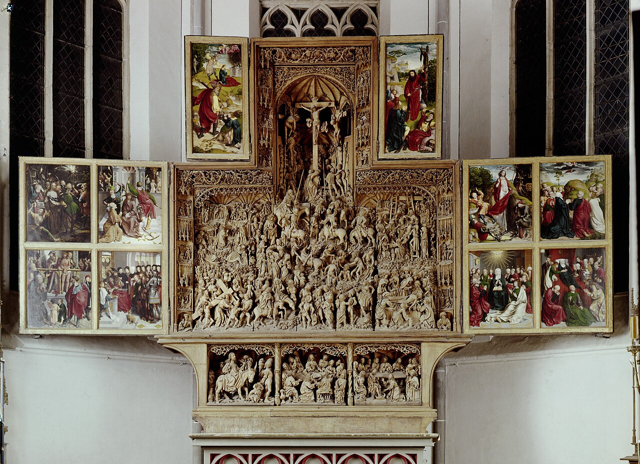 Altarpiece of the high altar in Kalkar by Jan Joest