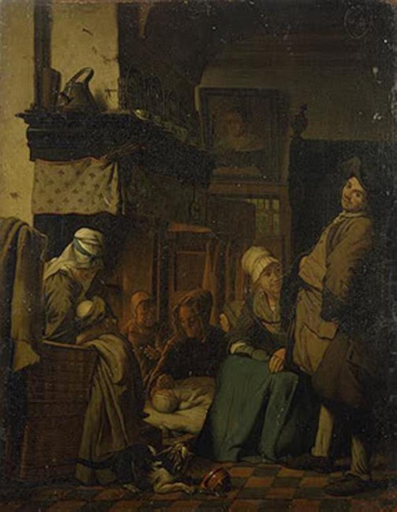 Genre Scene by Jan Josef Horemans the Elder