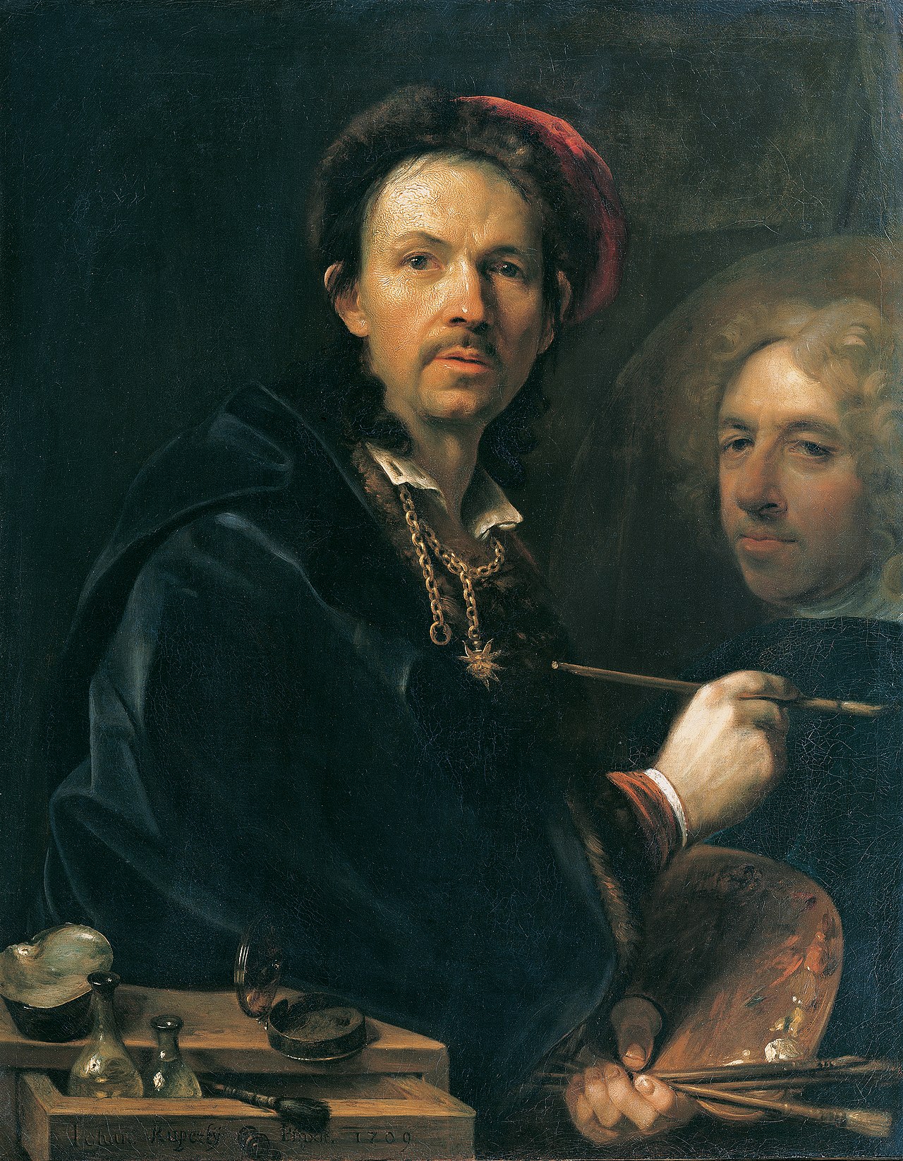 Self-Portrait by Jan Kupecký