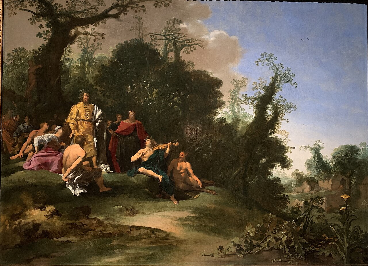 Apollo and Pan by Jan Linsen