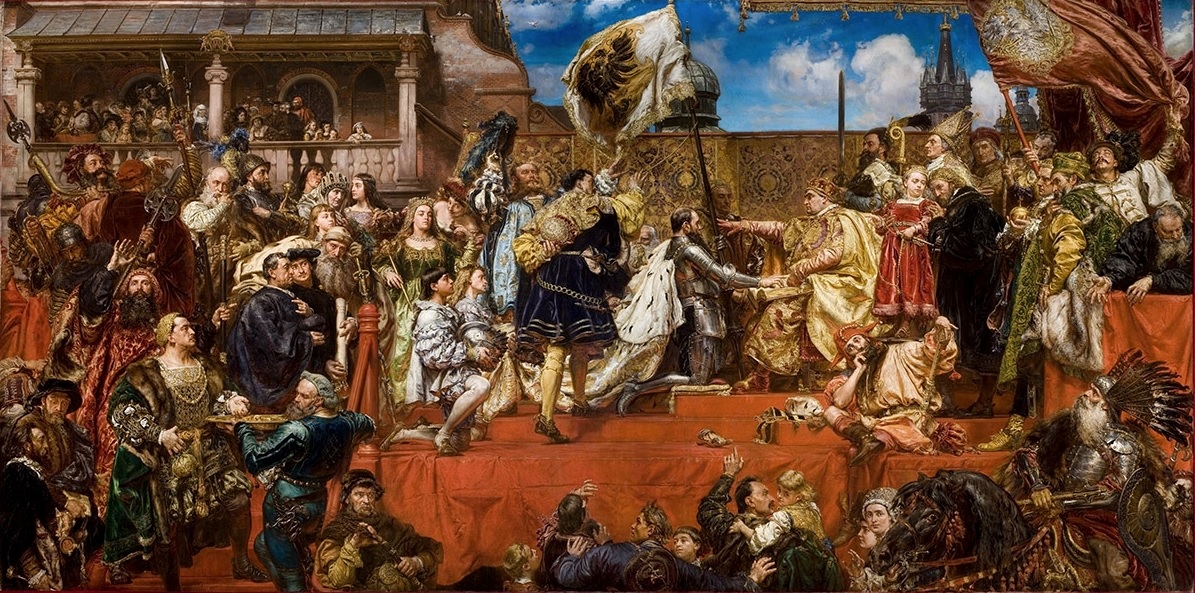Prussian Homage by Jan Matejko