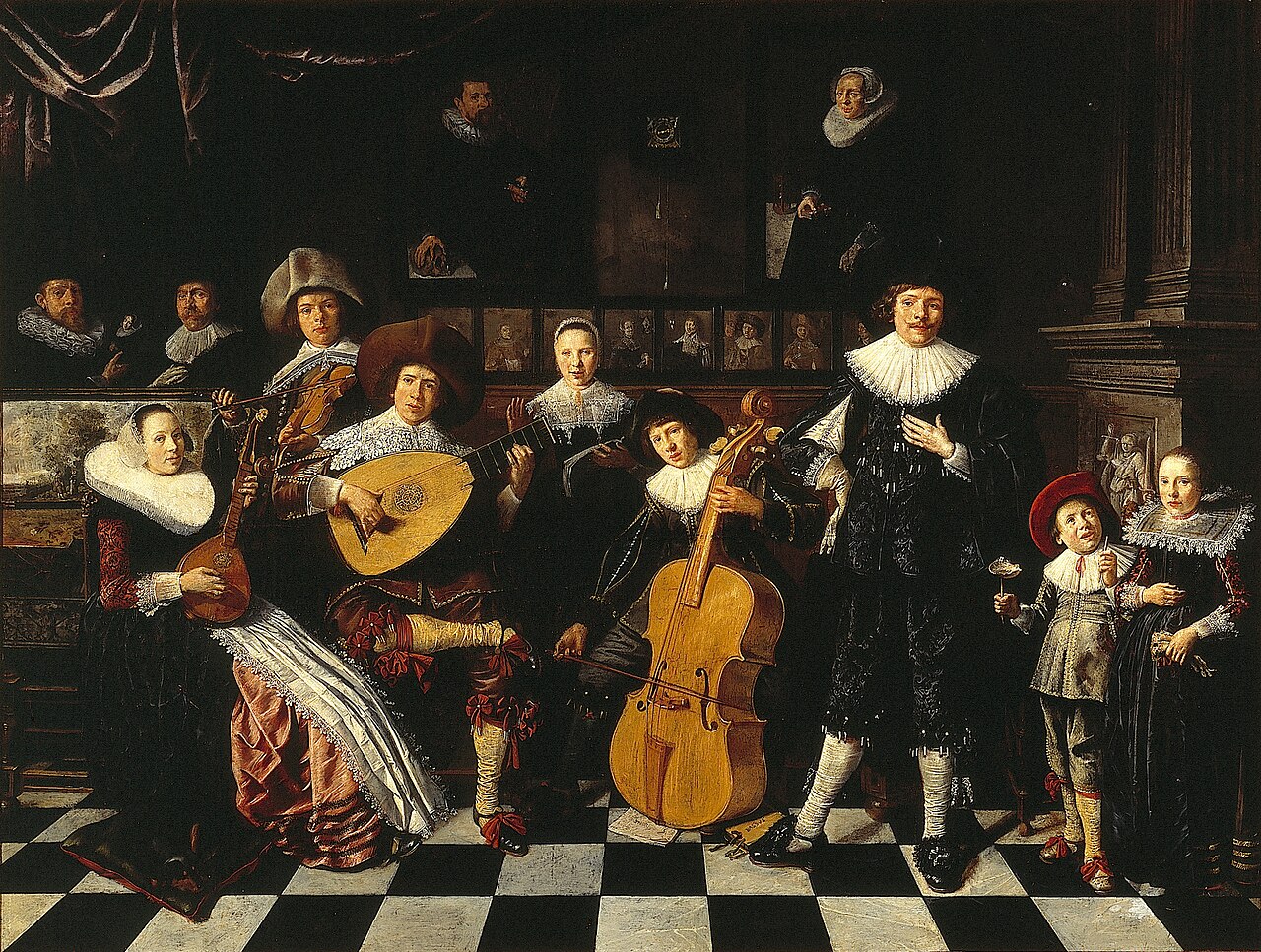 Self-Portrait with Family Members by Jan Miense Molenaer