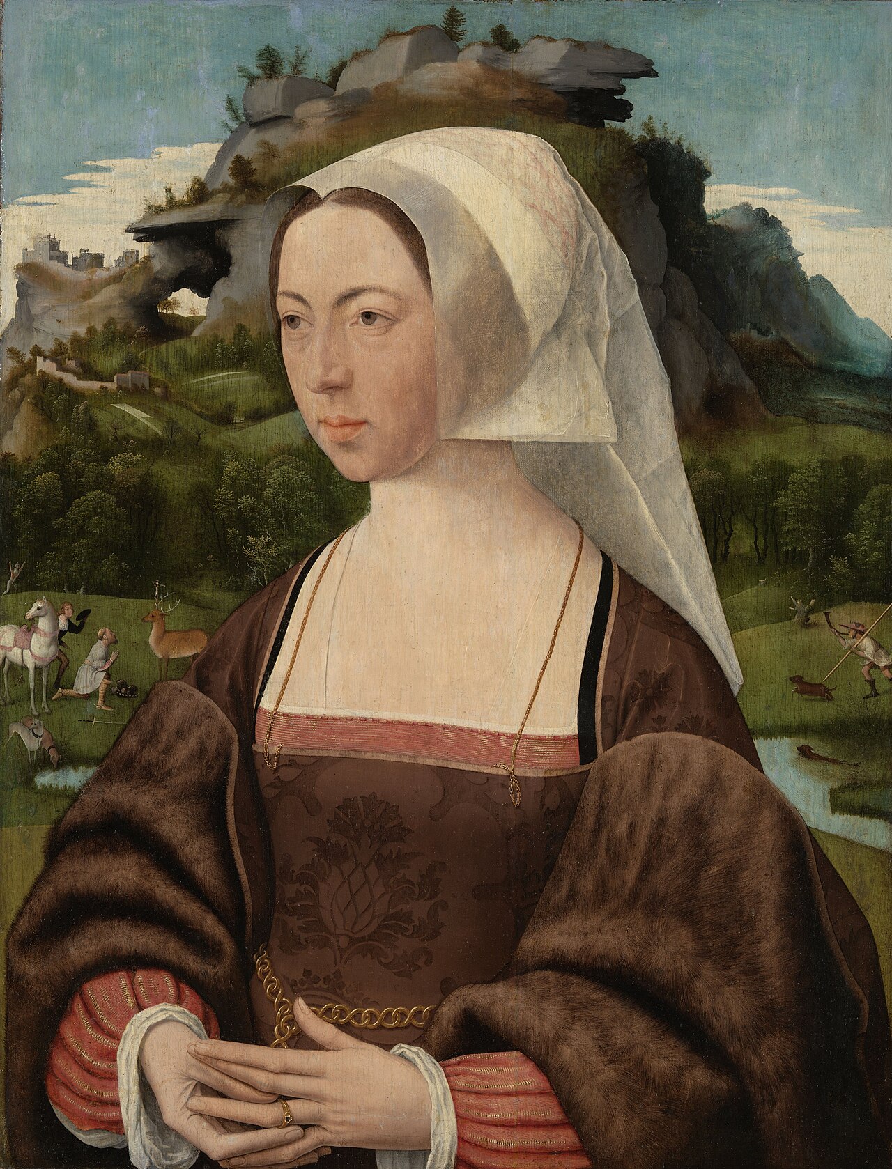 A Woman by Jan Mostaert