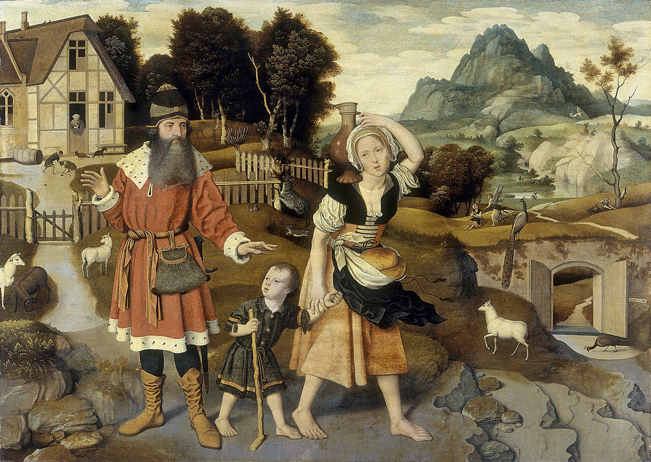 The Banishment of Hagar by Jan Mostaert