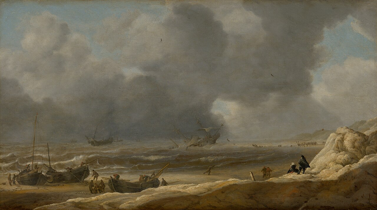 Shipwreck off the Coast by Jan Porcellis