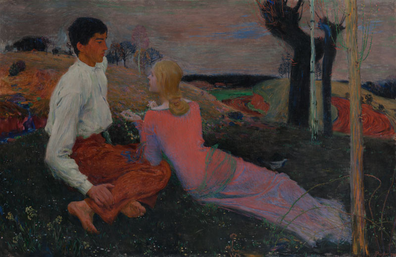 Painting from a Large Series by Jan Preisler