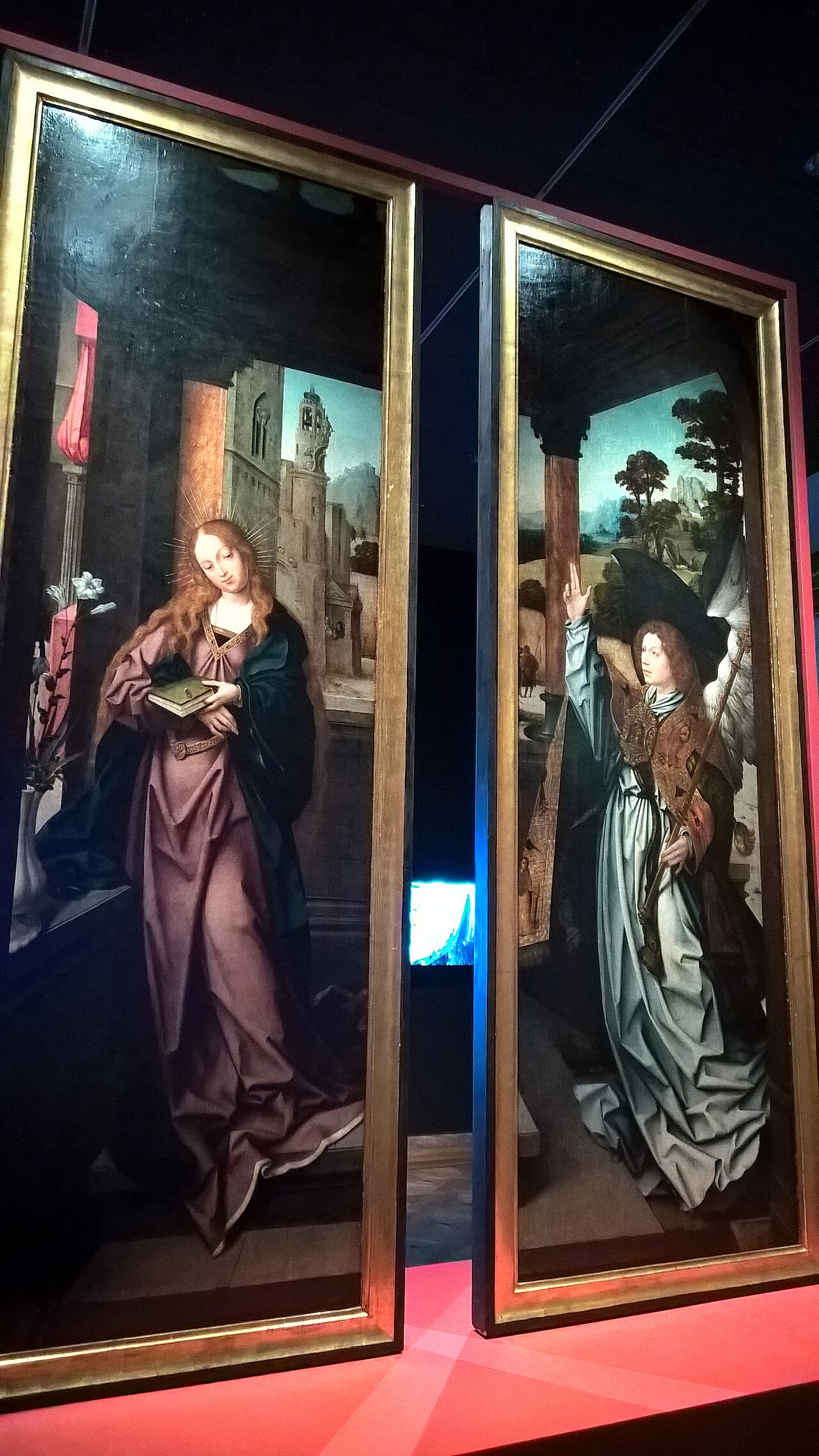 Triptych of the Calheta Matrix Church by Jan Provoost