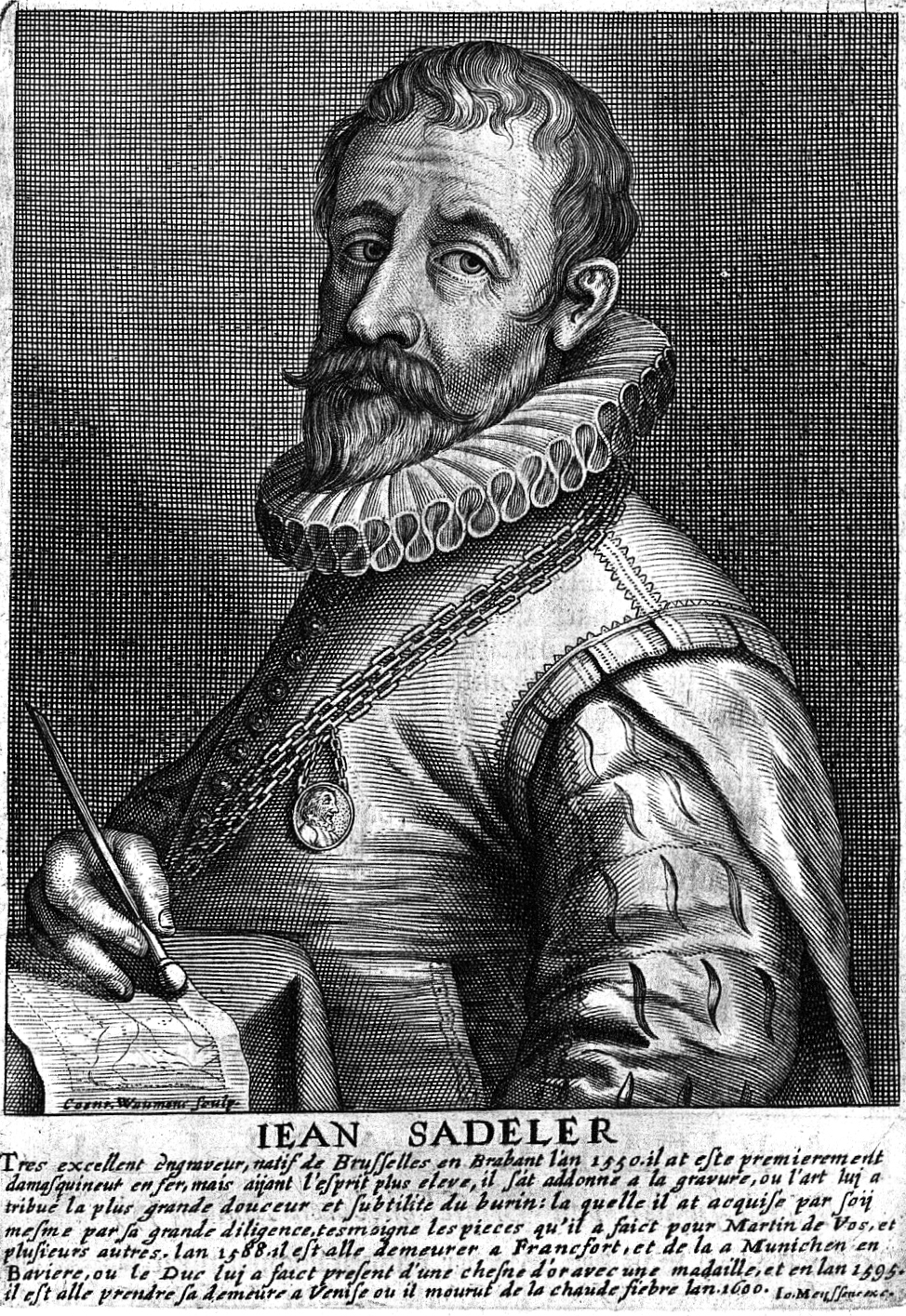 Portrait of Jan Sadeler