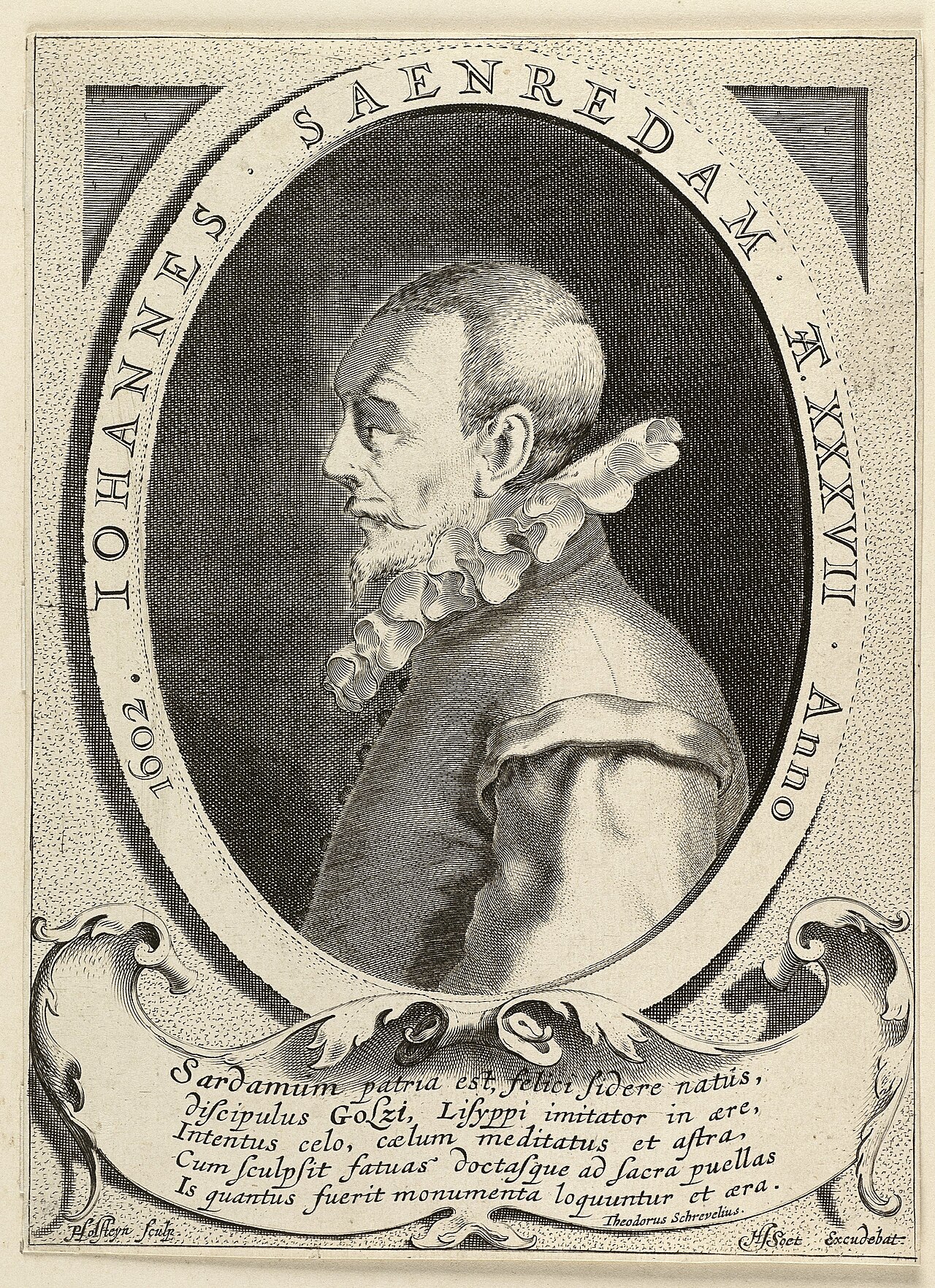 Portrait of Jan Saenredam