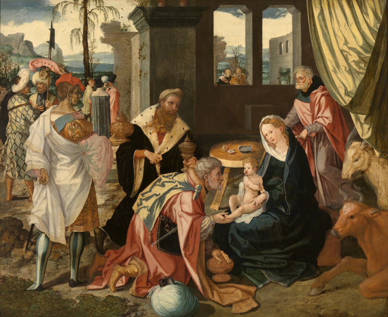 The Adoration of the Magi by Jan Swart van Groningen