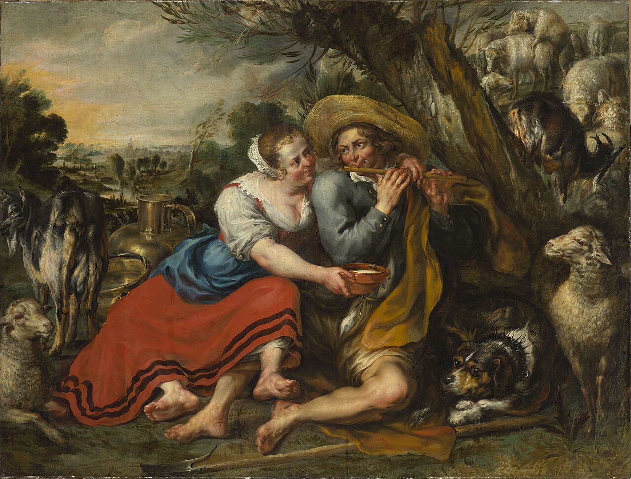 Pastoral idyll by Jan Thomas van Ieperen