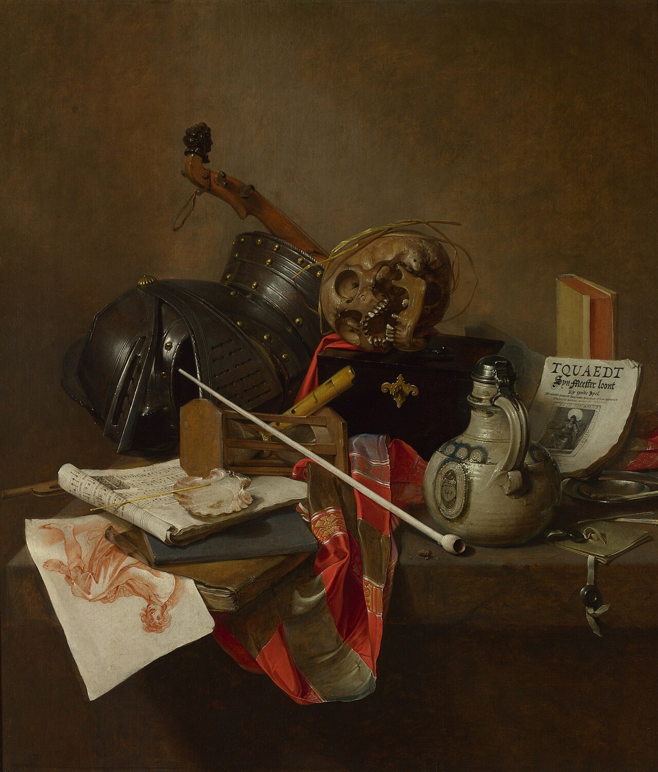 Vanitas Still Life by Jan Treck