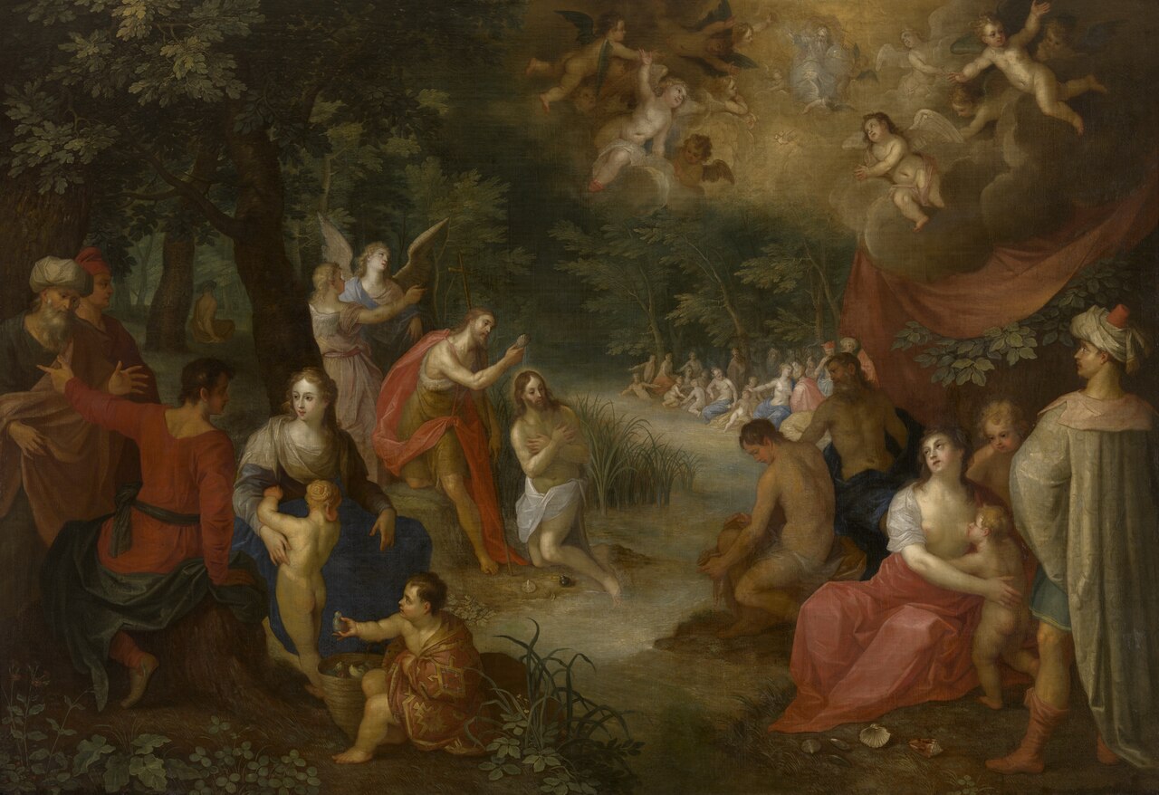 The Baptism of Christ by Jan van Balen