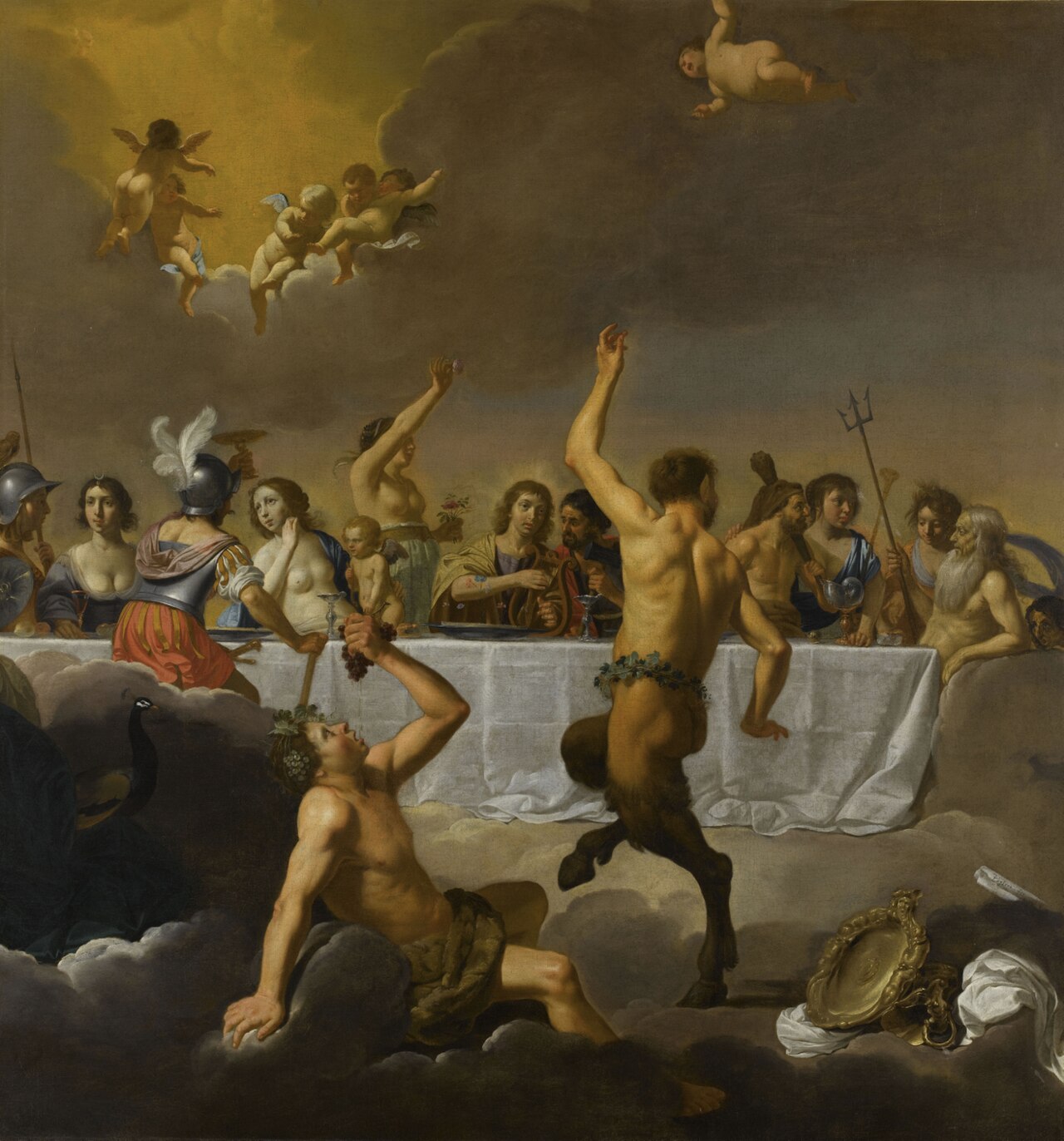 The Feast of the Gods by Jan van Bijlert