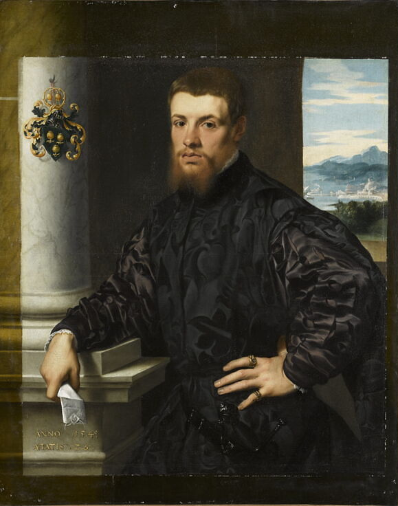Portrait of Melchior von Brauweiler by Jan van Calcar