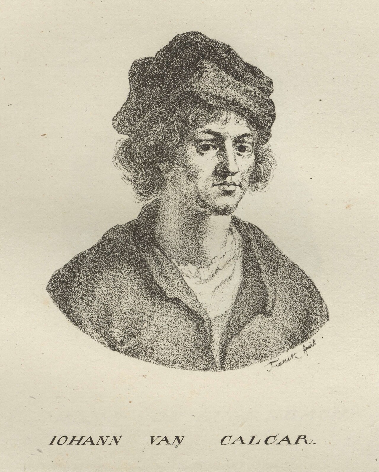 Portrait of Jan van Calcar