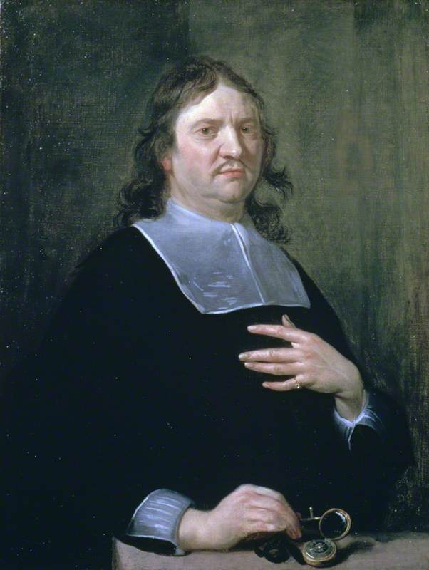 Henry Oldenburg (1612–1677) by Jan van Cleve