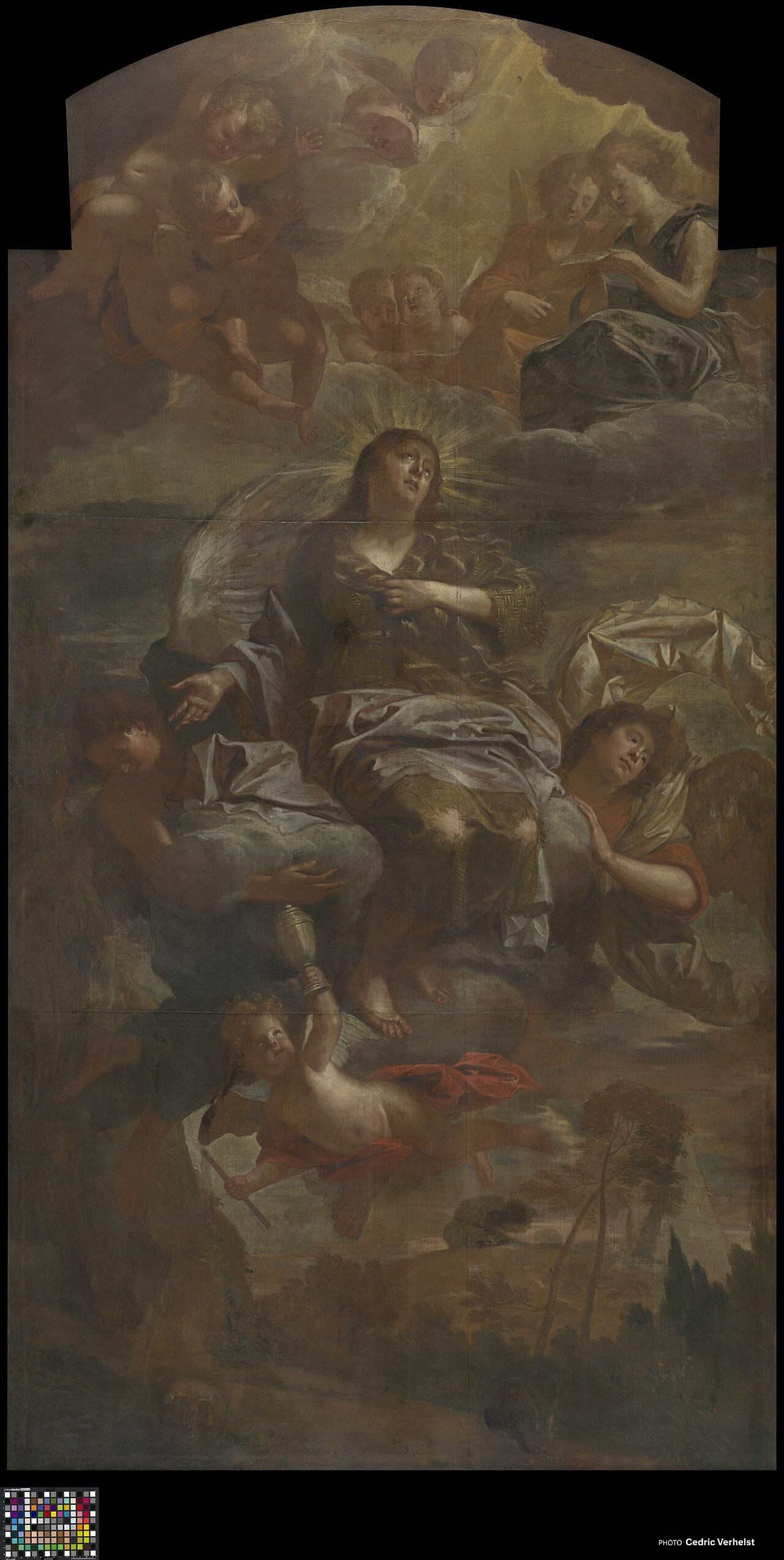 The Ascension of Saint Mary of Egypt by Jan van Cleve