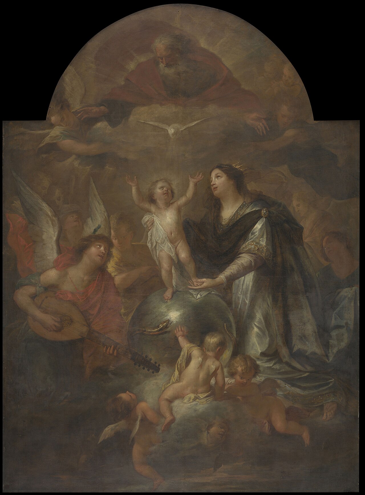 The Exaltation of the Child by Jan van Cleve