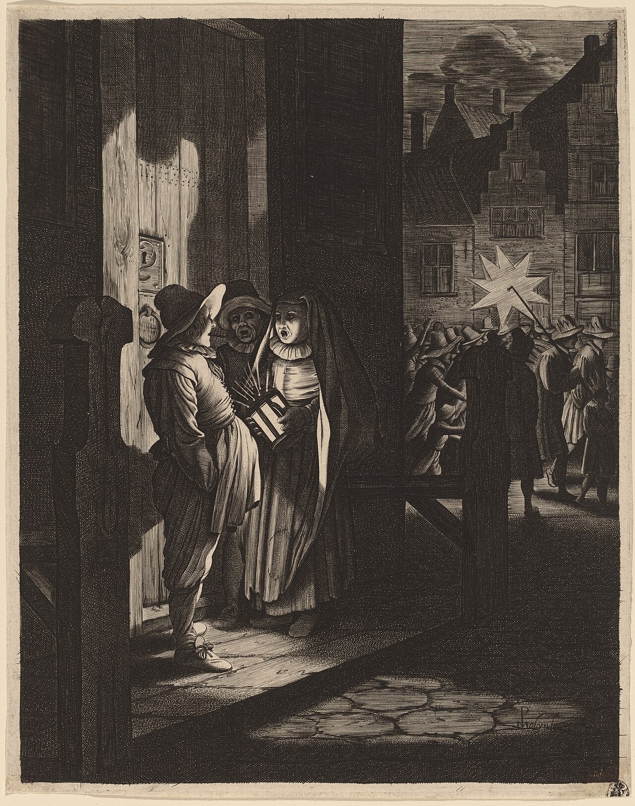 The Star of Kings, a Night Piece by Jan van de Velde